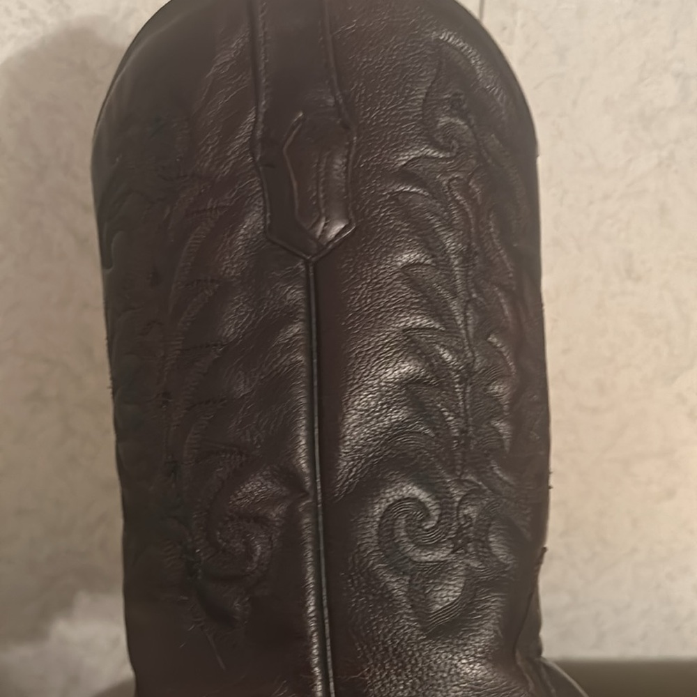 Dark Brown Corral leather cowboy boots 9.5 - Picture 2 of 8